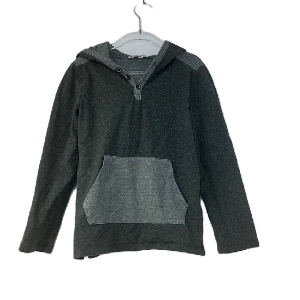 Miniboyz gray hoodie size 8